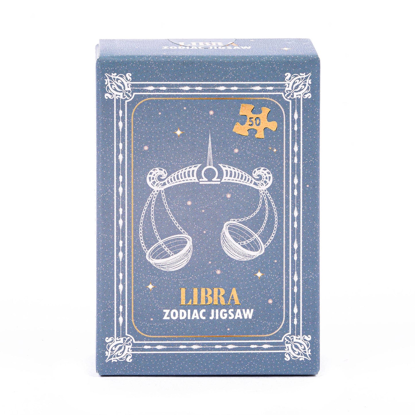 Zodiac Sign Mini Jigsaw Puzzles – 50-Piece Astrology Art