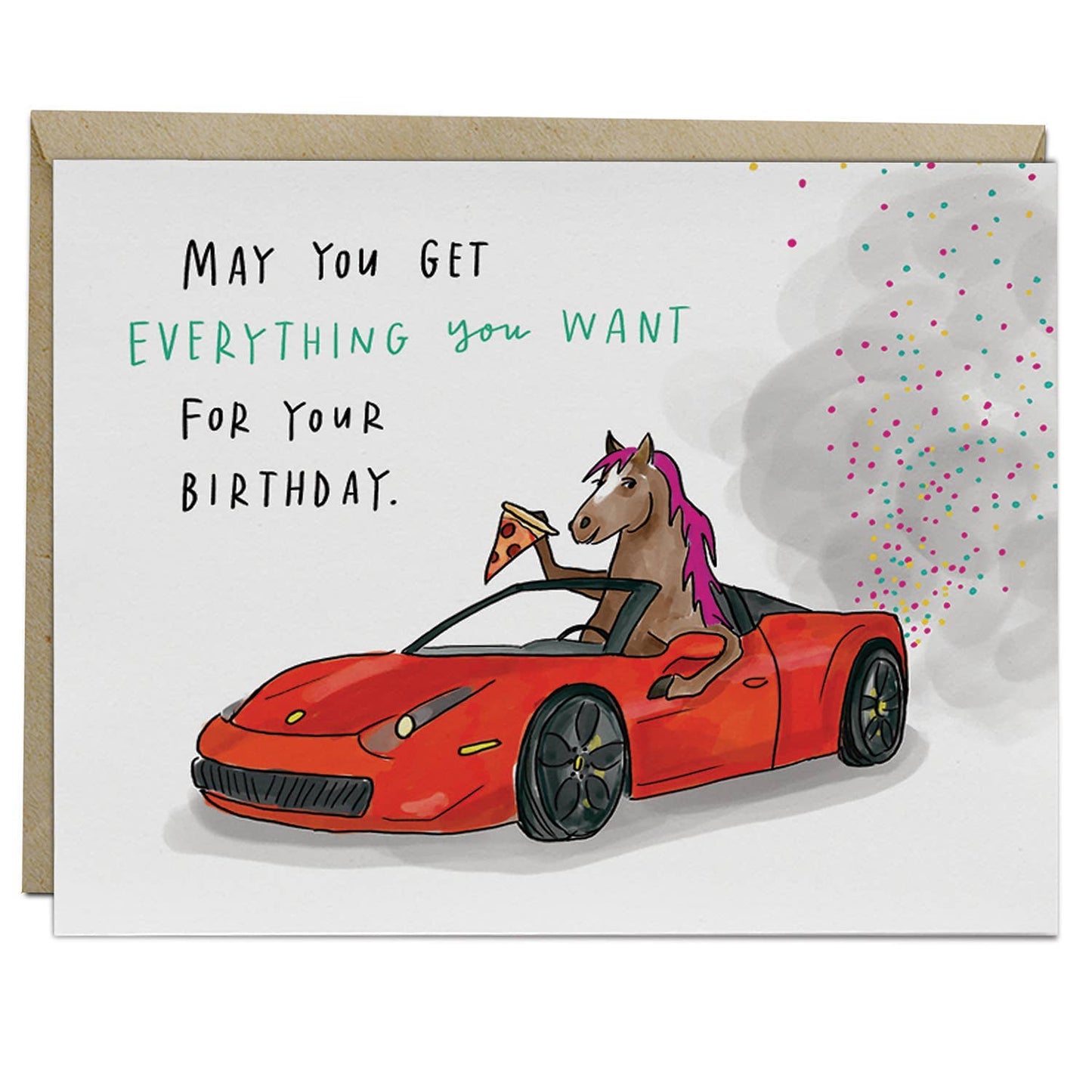 Convertible Birthday Greeting Card