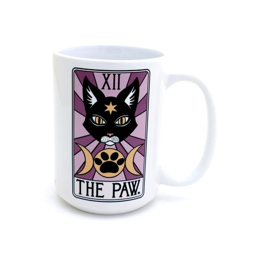 The Paw Tarot Card Mug