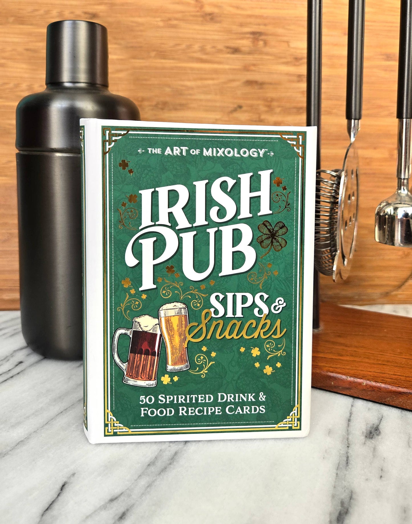 Art of Mixology Irish Pub Sips & Snacks Recipe Cards