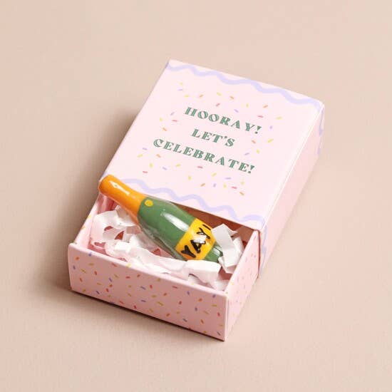 Matchbox Champagne Ceramic Token
