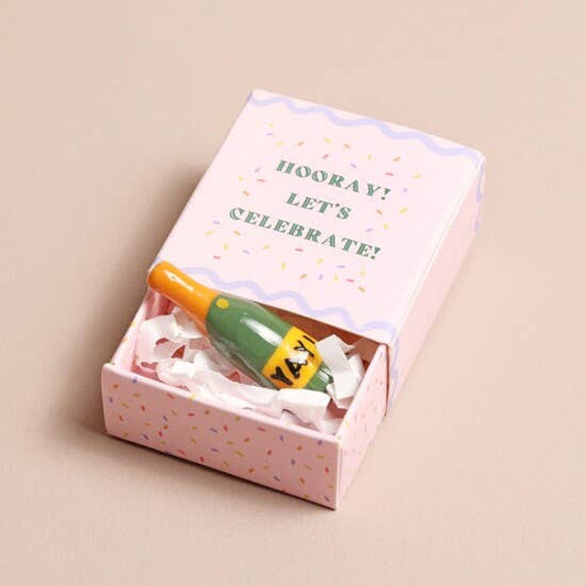 Matchbox Ceramic Token: Champagne