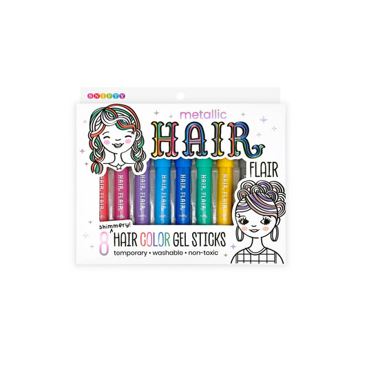 Hair Flair™ Shimmer Hair Gel Sticks