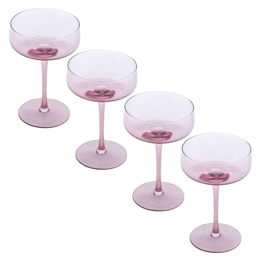 Lilac Mid-Century Coupe Set