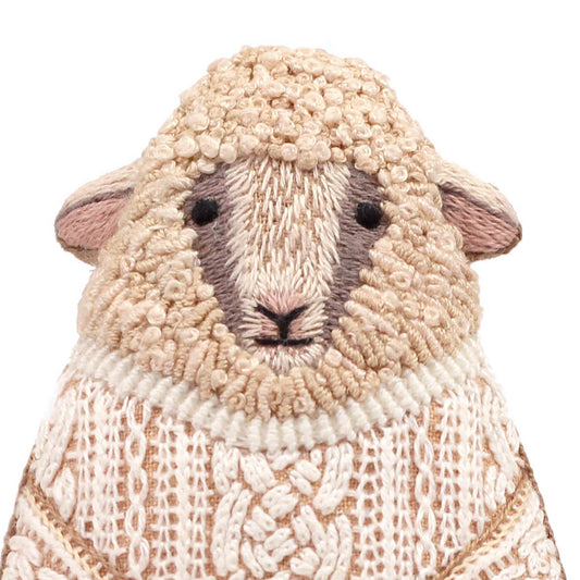 Sheep Embroidery Kit