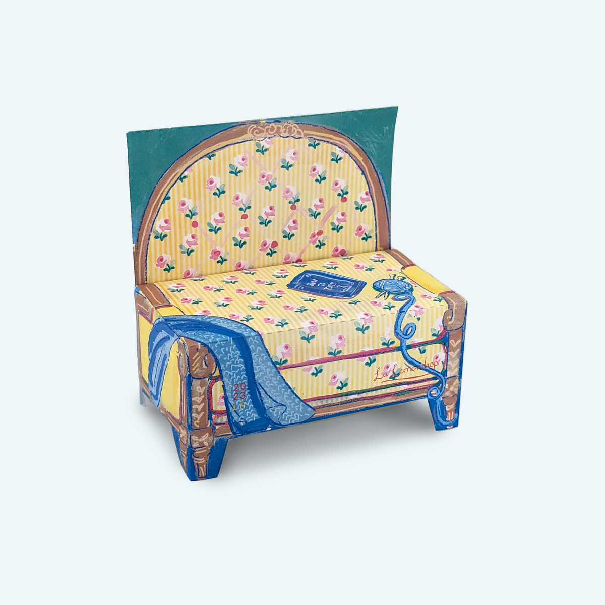 Sweet Louis Vintage Settee Candy Keepsake Box