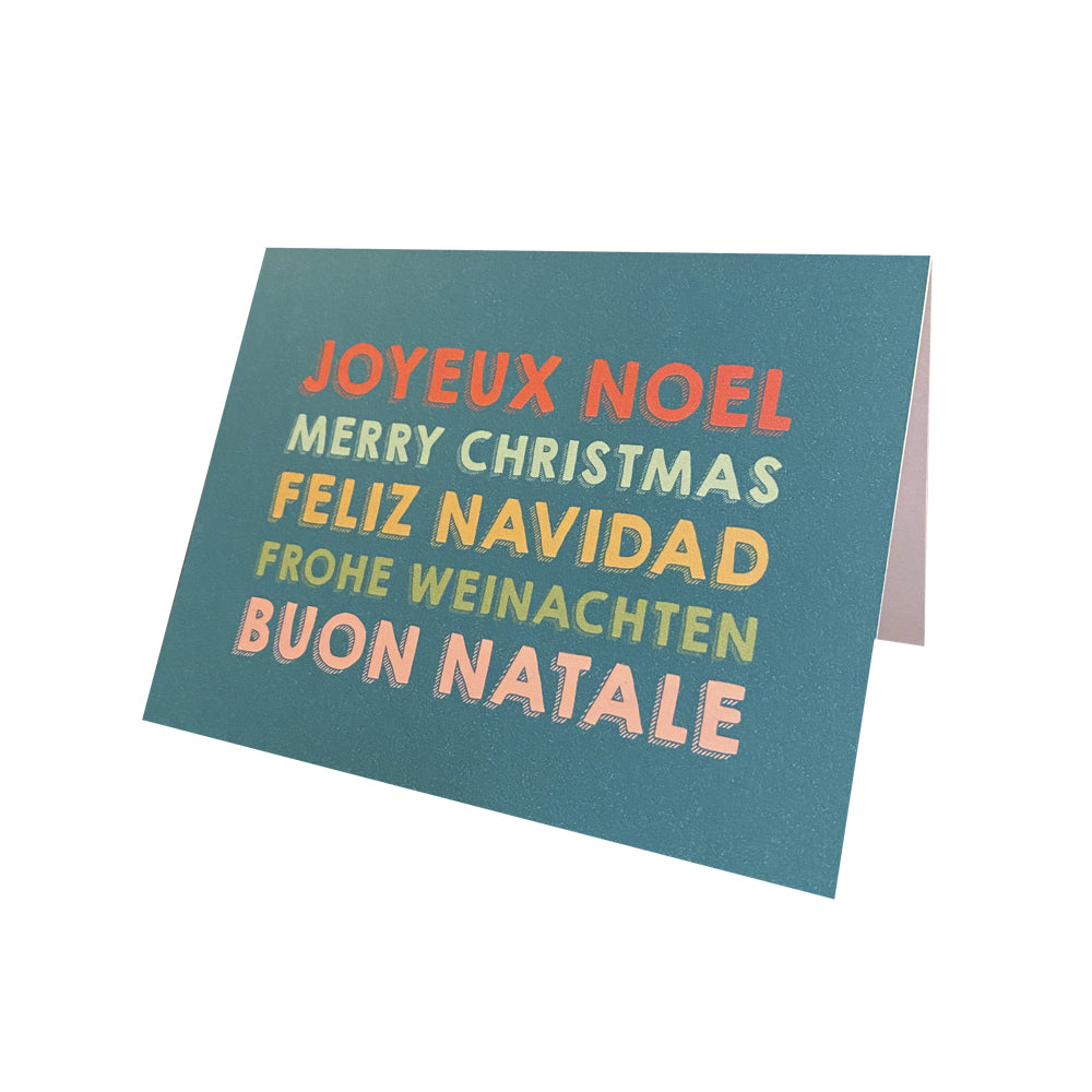 Christmas Languages Card