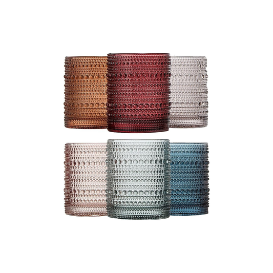 Beaded Tumbler Glassware Set