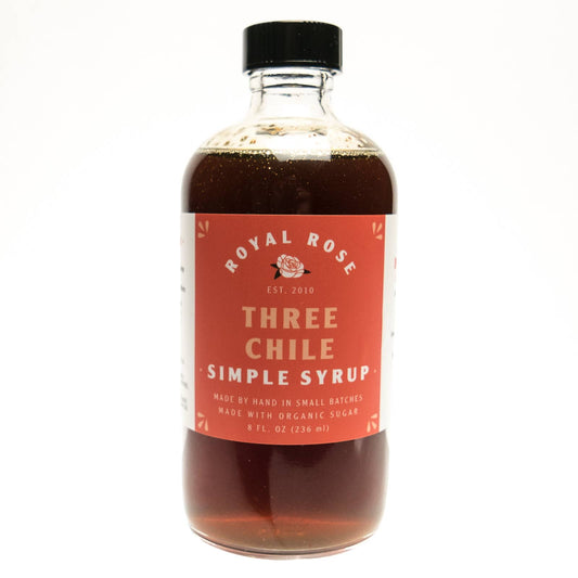 Three Chile Organic Simple Syrup