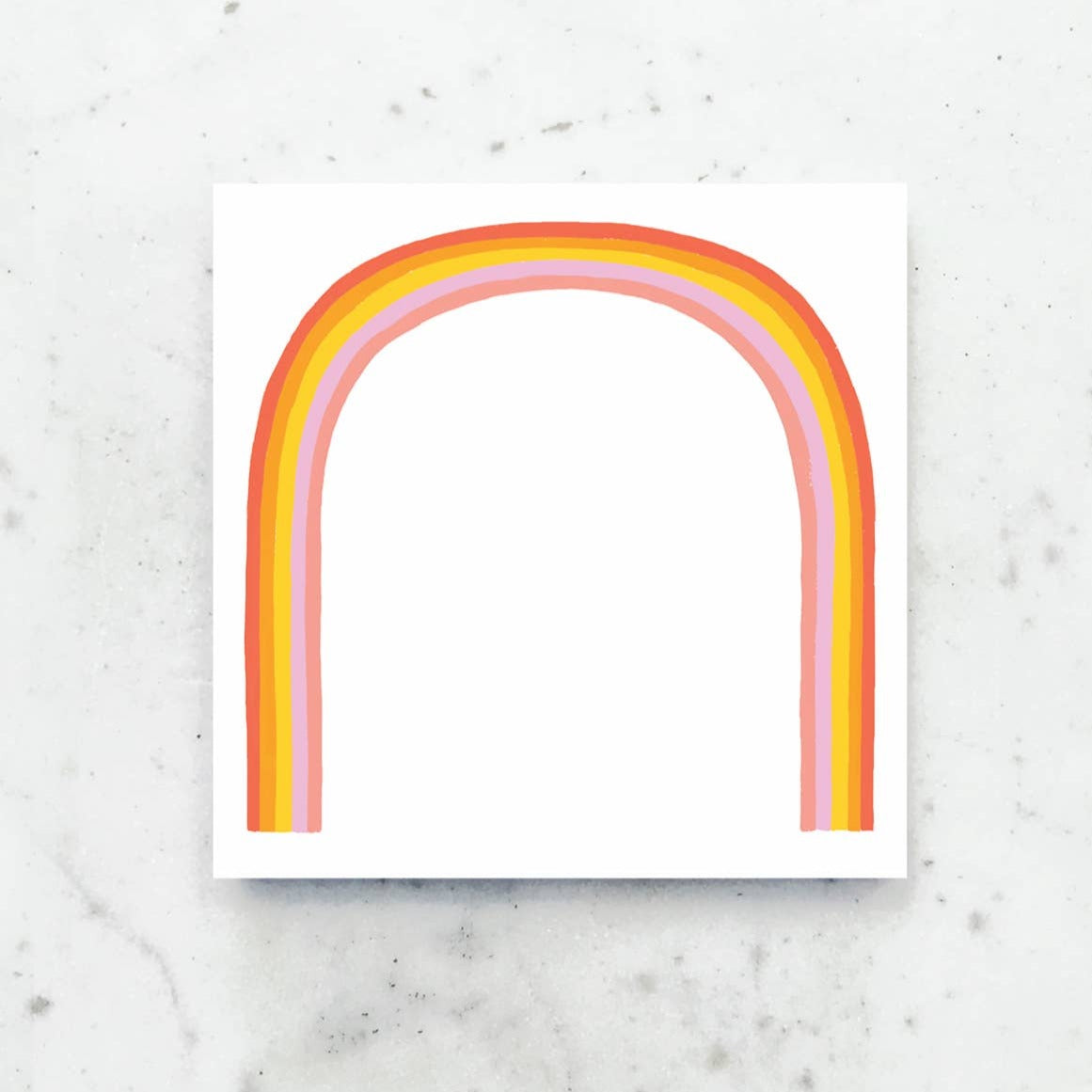 Rainbow Tear Off Notepad