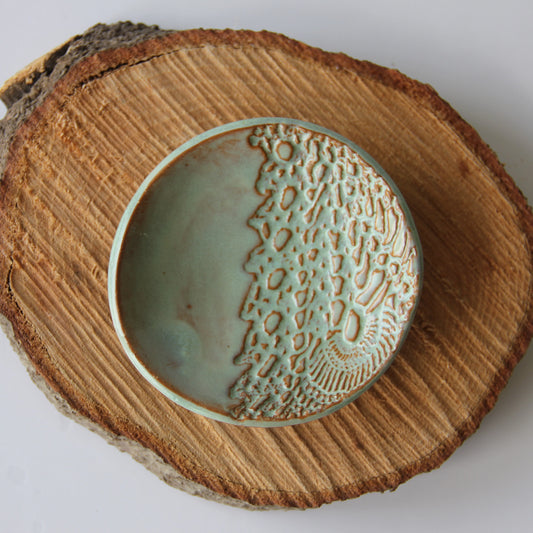 White Ring Dish