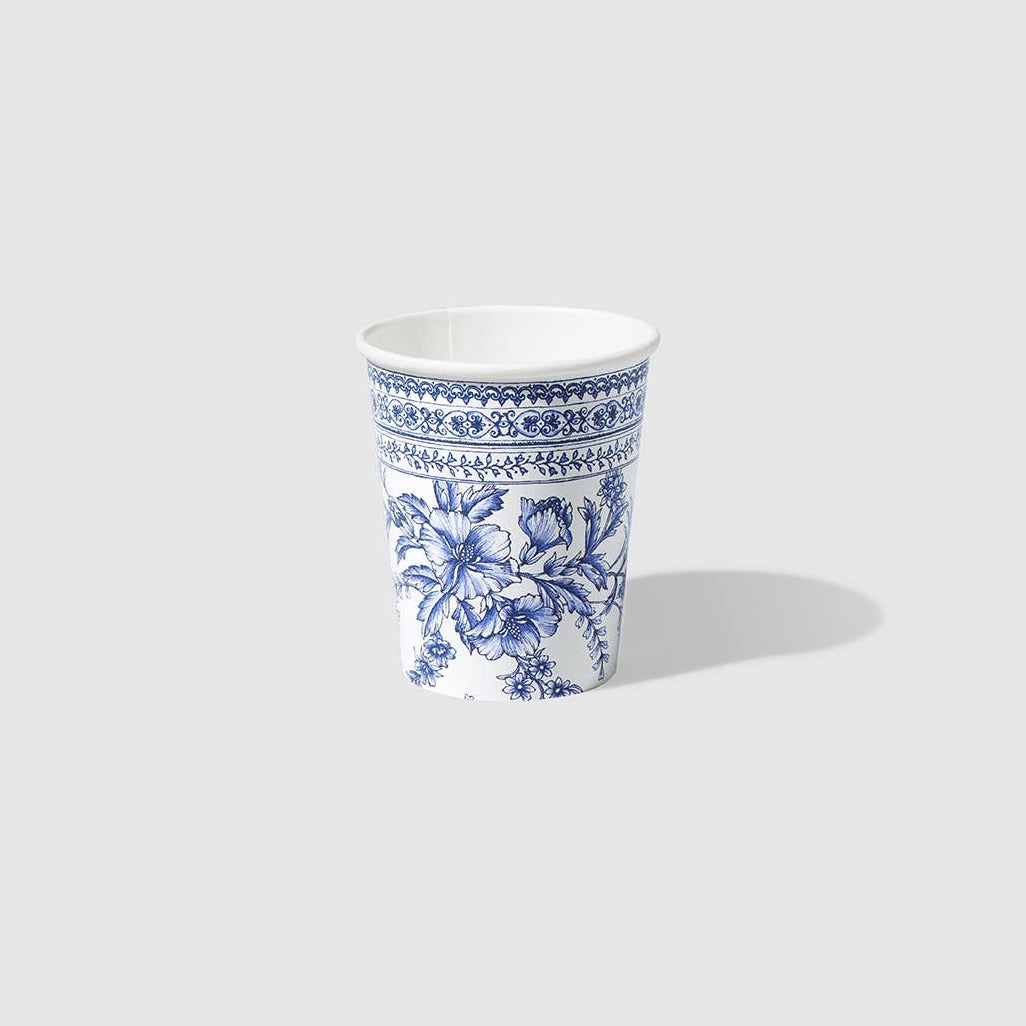 Toile-Design Paper Cups
