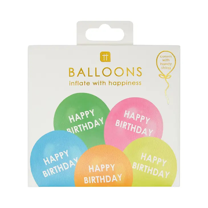 Happy Birthday Balloons Starter Pack