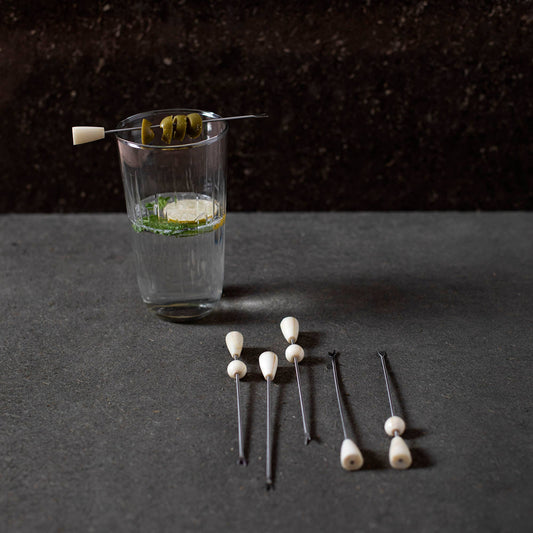 Blanco Cocktail Picks Set