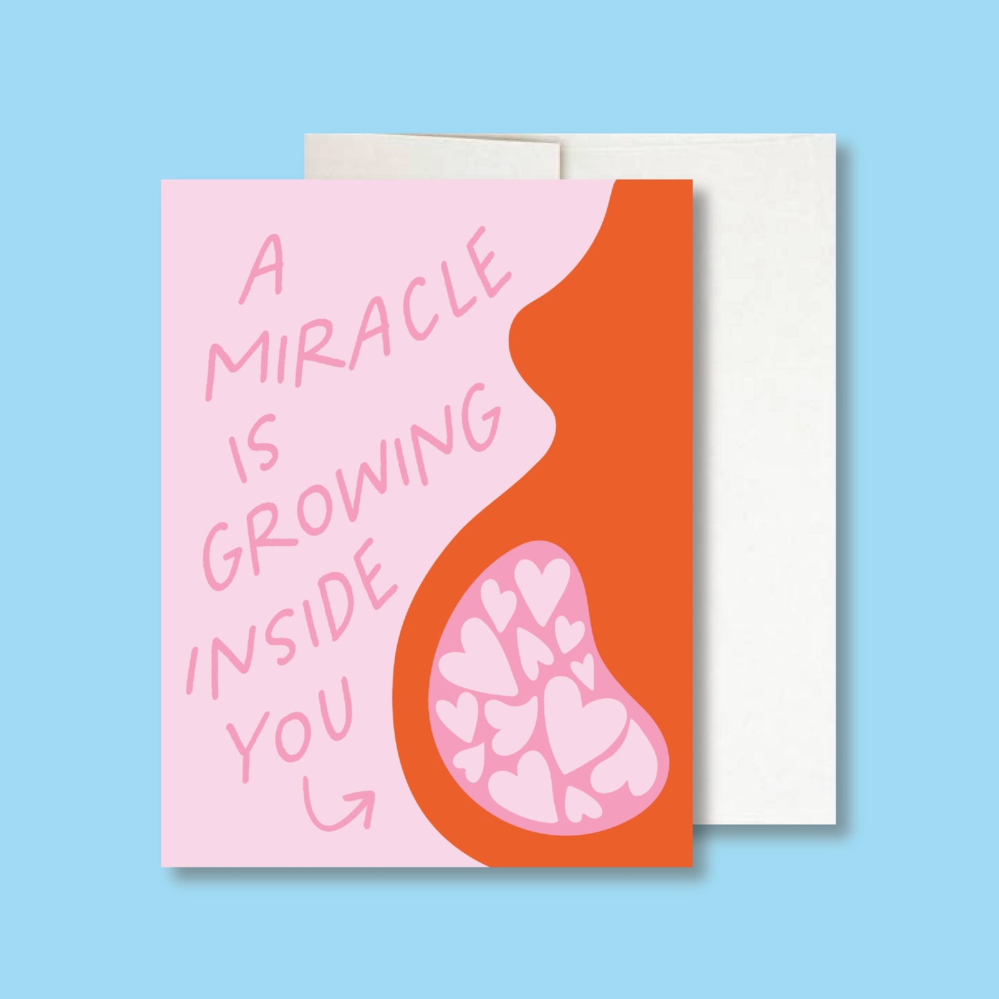 Miracle Growing Inside You Card