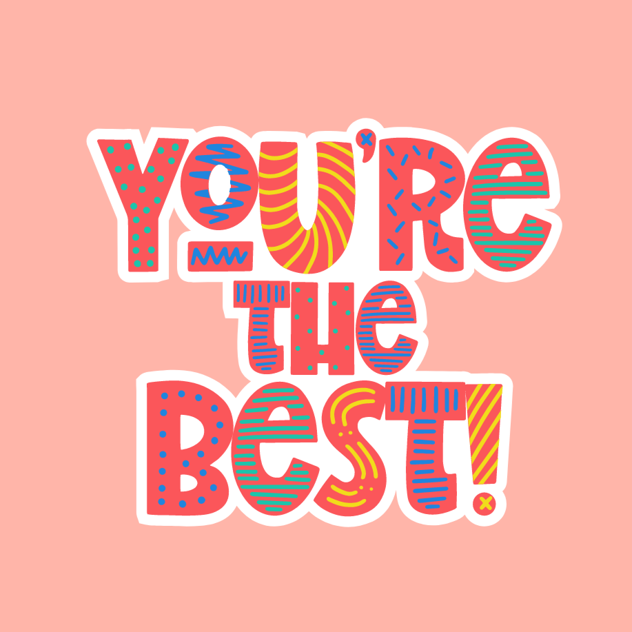 You're The Best Card