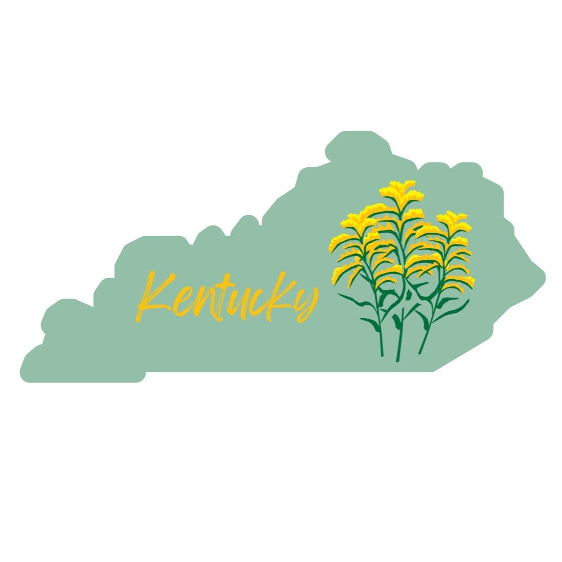 Kentucky Goldenrod Sticker