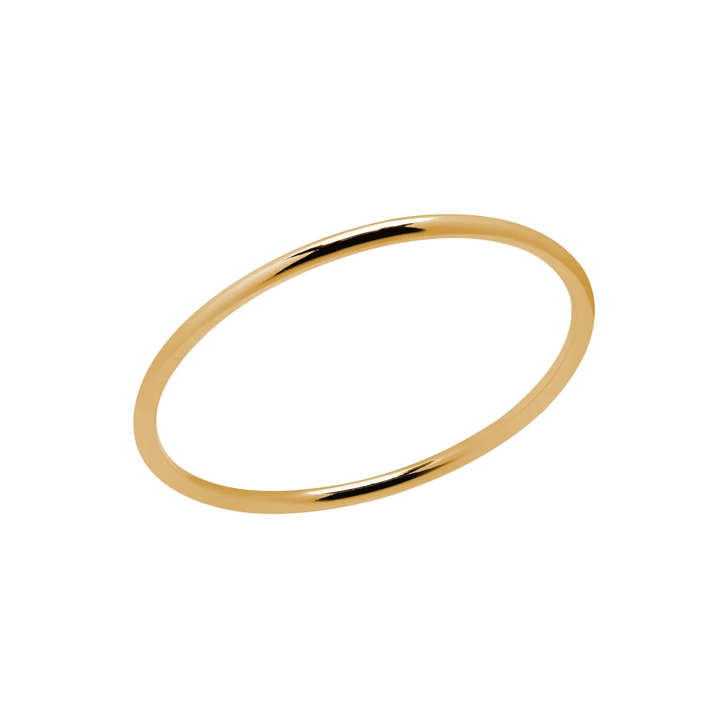 Gold Skinny Stacking Ring