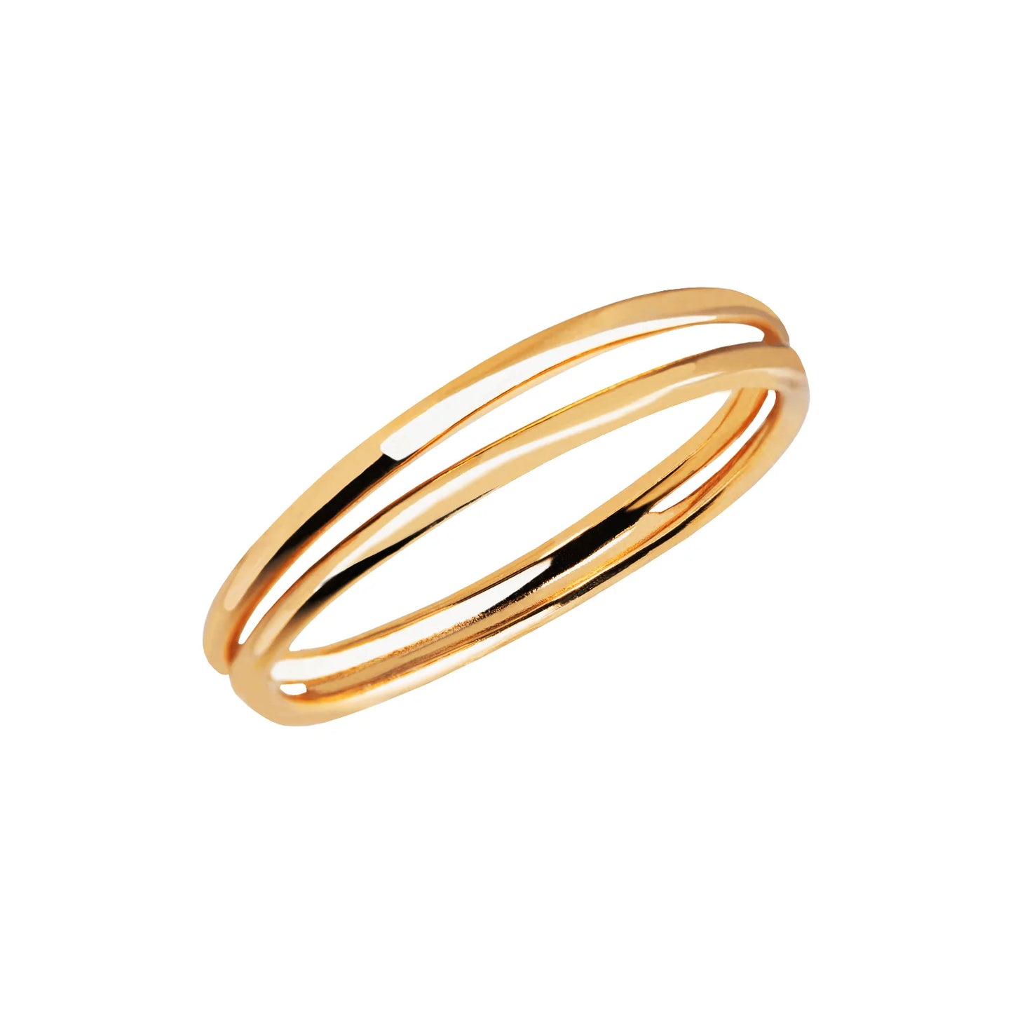 Gold Chic Double Ring