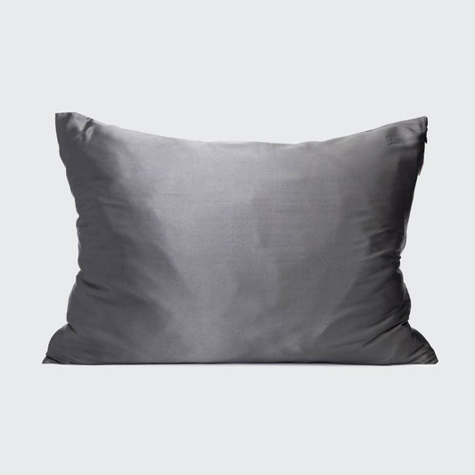 Charcoal Satin Pillowcase