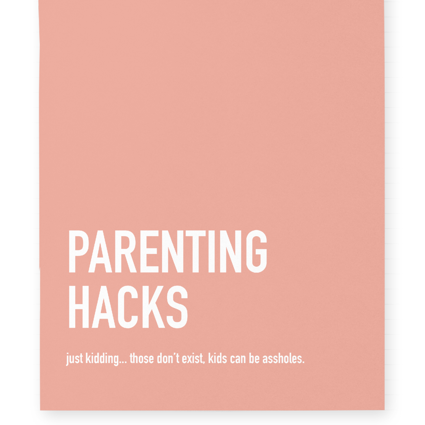 Parenting Hacks Notebook