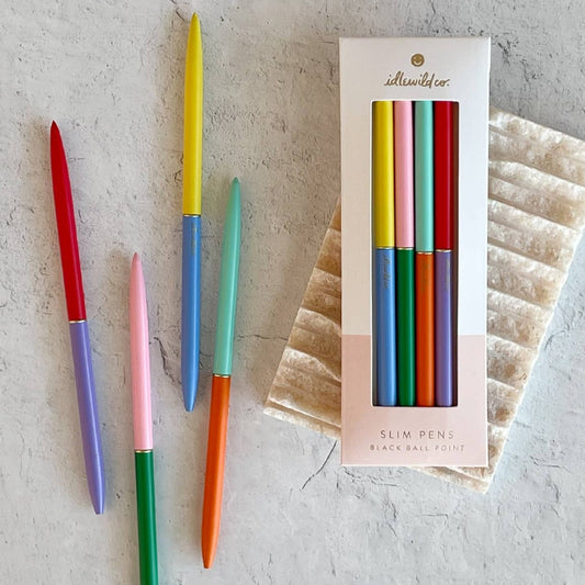 Rainbow Slim Pen Set