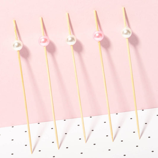 Pearl Cocktail Picks
